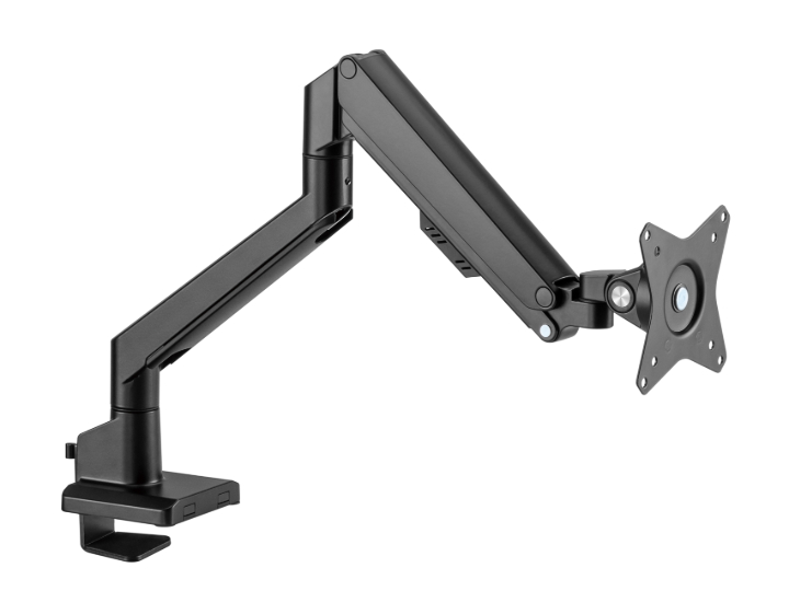 Black Single Monitor Arm